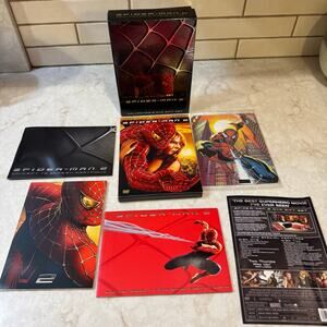 Spider-Man 2 (2004) Collector’s DVD Gift Set Box + 2 Portfolios + COMPLETE